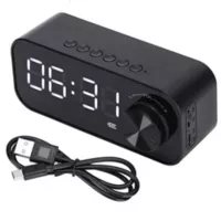 General Radio Reloj Despertador Bluetooth FM Pantalla B126