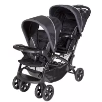 Carriola Doble Sit And Stand de Baby Trend Ony Negro