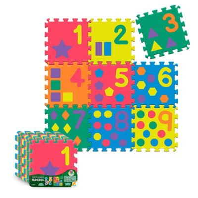 Almohadilla Puzzle De Suelo De Espuma,30X30cm Suave, Antideslizante,  Impermeable,Alfombra Juego Puzzle Infantil,Alfombra Puzzle para Niños Bebe