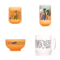 Set Bowl + Mug + 2 Vasos Dinosaurio Kocodio