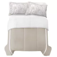 Comforter Sencillo/Semidoble 150h Bicolor Natural