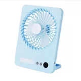 Ventilador Lampara de Escritorio Usb Plegable Jk-f668 Azul