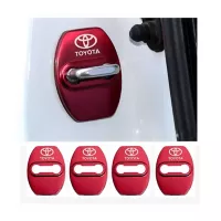 Protector Embellecedor de Cerradura Toyota Rojo