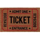 Tapete Entrada Ticket 45x75 cm