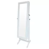 Espejo Joyero Blanco 150x41x9 cm