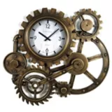 Reloj Engranajes 68x76 cm Cobre