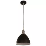 Lámpara Colgante Bizi Metal Negra 1 Luz E27