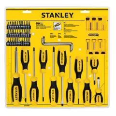STANLEY - Set de Destornilladores de 50 Piezas Stanley
