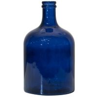 Botella Retro 43 Cm Azul