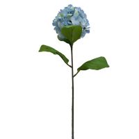 Flor Artificial Hydrangea Azul 76 Cm