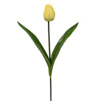 Flor Artificial Tulipán Amarillo 66 Cm
