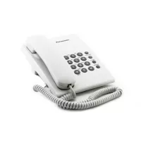 Teléfono Alámbrico Escritorio Básico Blanco KX-TS500LX1W
