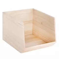 IDESIGN - Caja Madera 25.4x29.21x20.96cm