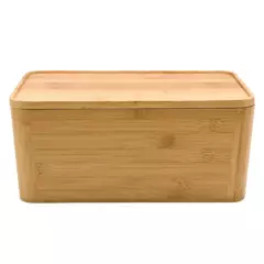 HOMY - Caja Bambú con Tapa14x20x8.5cm