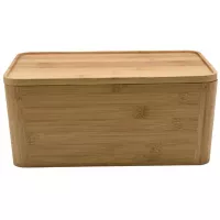 Caja Bambú con Tapa20x28.5x12.5cm