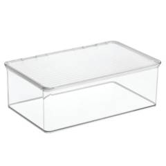 IDESIGN - Caja Transparente Apilable 7.1x10x3.7cm