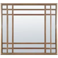Espejo Decorativo Wood Frame 58x58cm