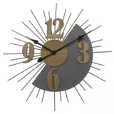 Reloj Pared Medialuna 60cm