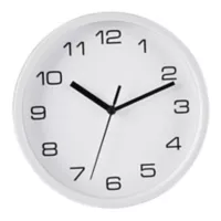 Homy Reloj Pared Básico 20cm Blanco