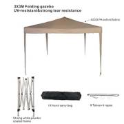 Carpa Toldo 6x3 Plegable Jardimex Impermeable Patio Blanco