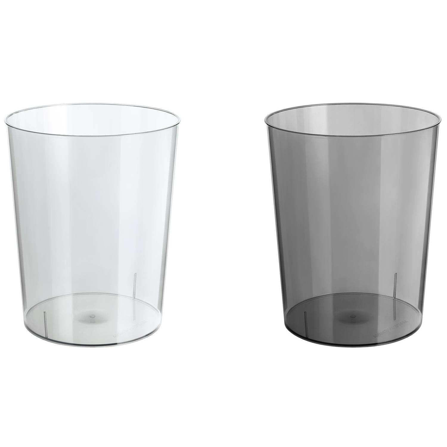 Cubos de hielo reutilizables de plástico transparente blanco para picnic  familiar al aire libre – 12 cubos de hielo