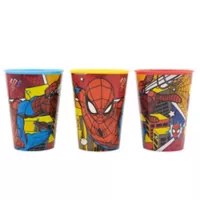 Set X 3 Vasos Spiderman