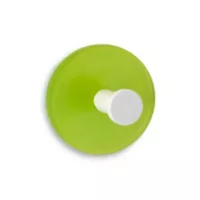 Colgador Adhesivo Circular Verde