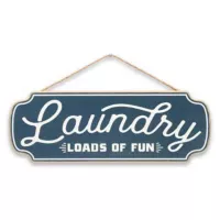 Cuadro Madera Laundry Fun