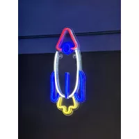 Lámpara Led Neon Bat Rocket