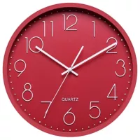 Reloj Muro Wonder 35cm Rojo