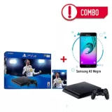Consola PS4 1TB Versión FIFA 2018 + $400.000 recibe Celular Samsung A3 Negro