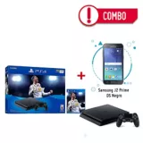Consola PS4 1TB Versión FIFA 2018 + $100.000 recibe Celular Samsung J2 Prime DS Negro