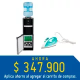 Dispensador De Agua Negro De Lujo GXCFS7CCSS + Plancha A Vapor